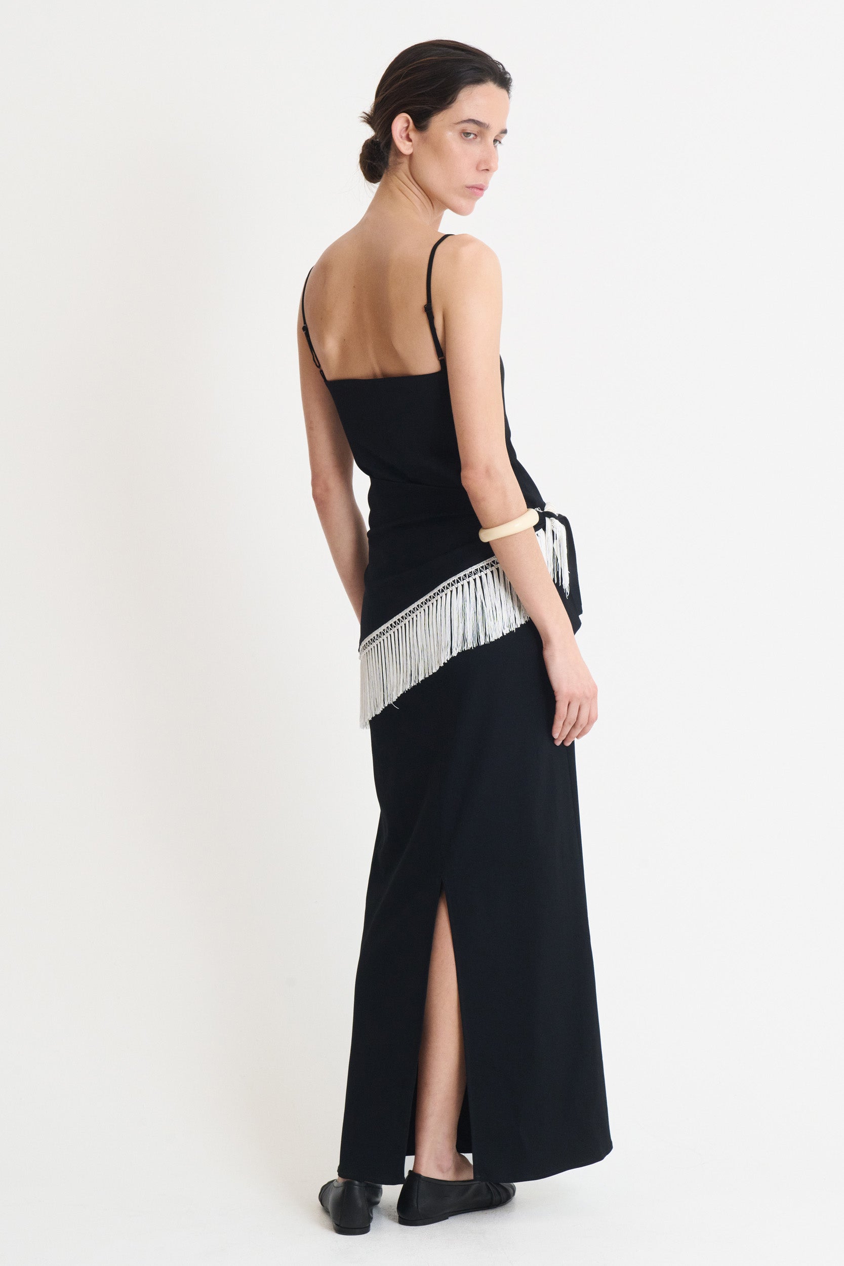 Avola Black Dress