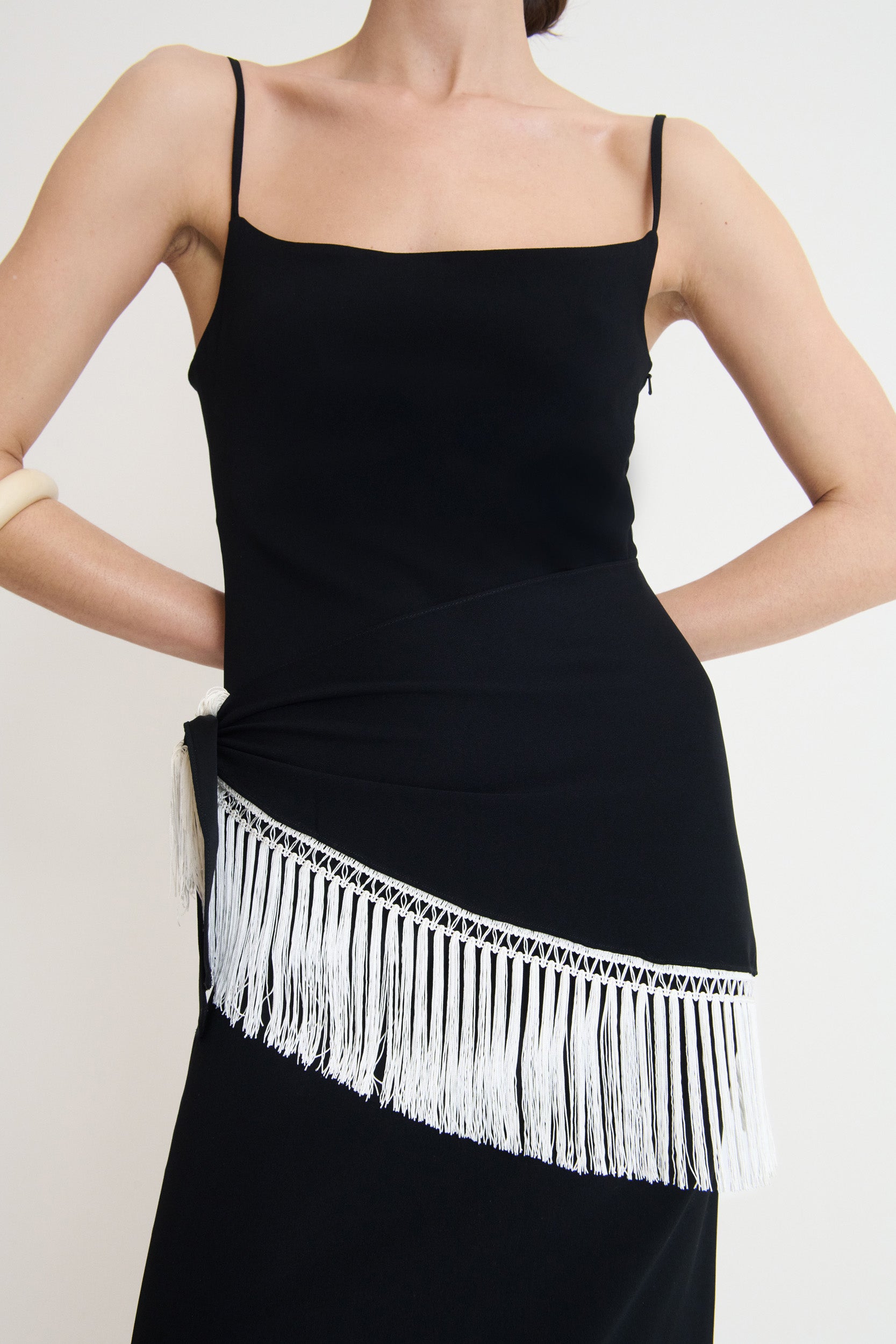 Avola Black Dress