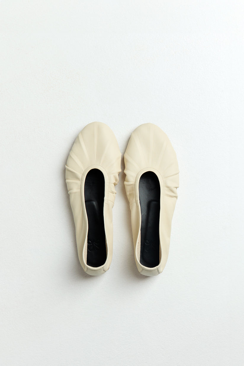 Ivory Ballerina Shoes