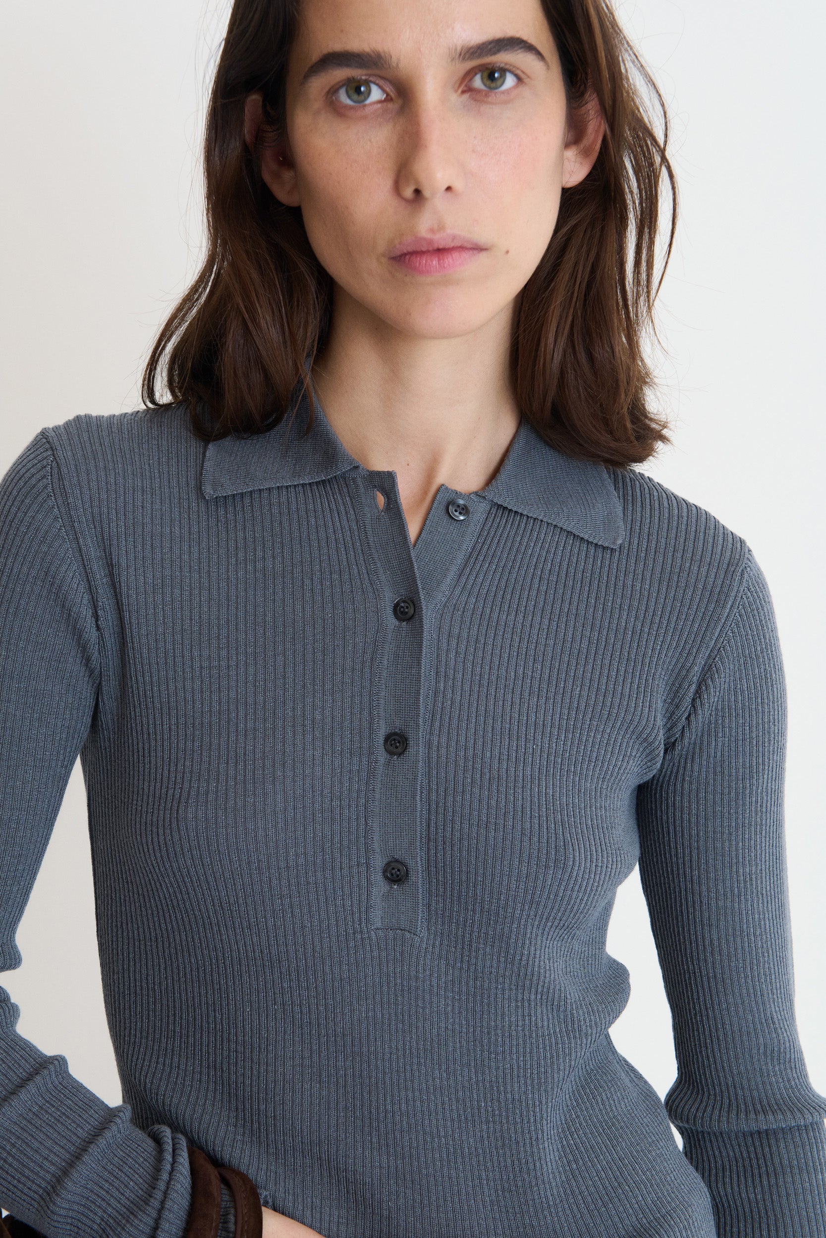 Polo Ecume Gris