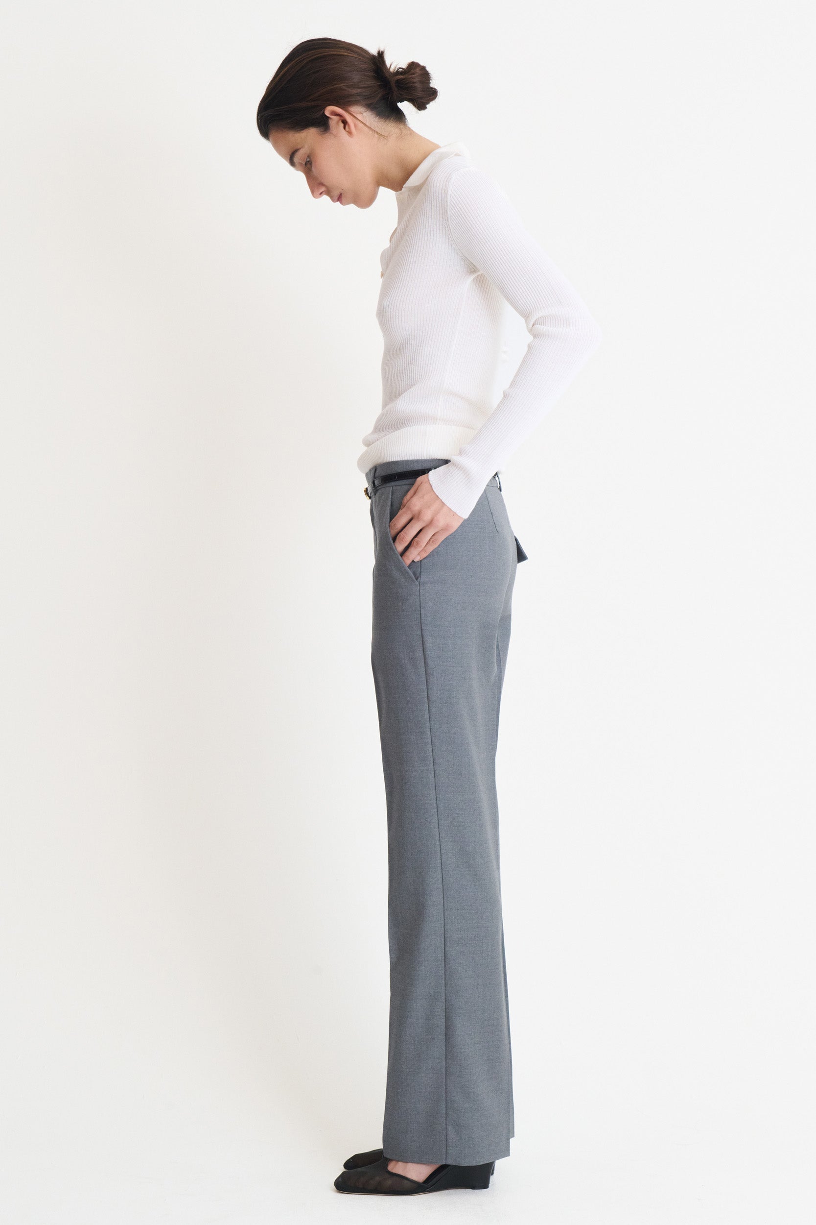 Pantalon Halo Gris