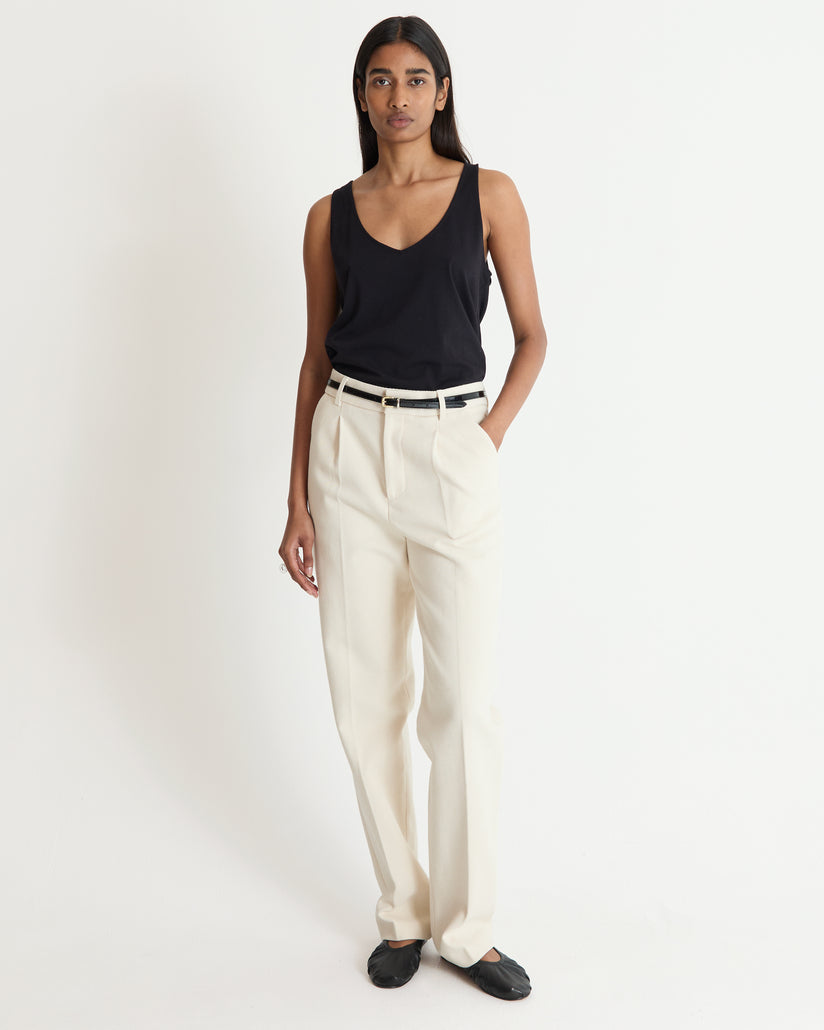 Pantalon Julia Ecru