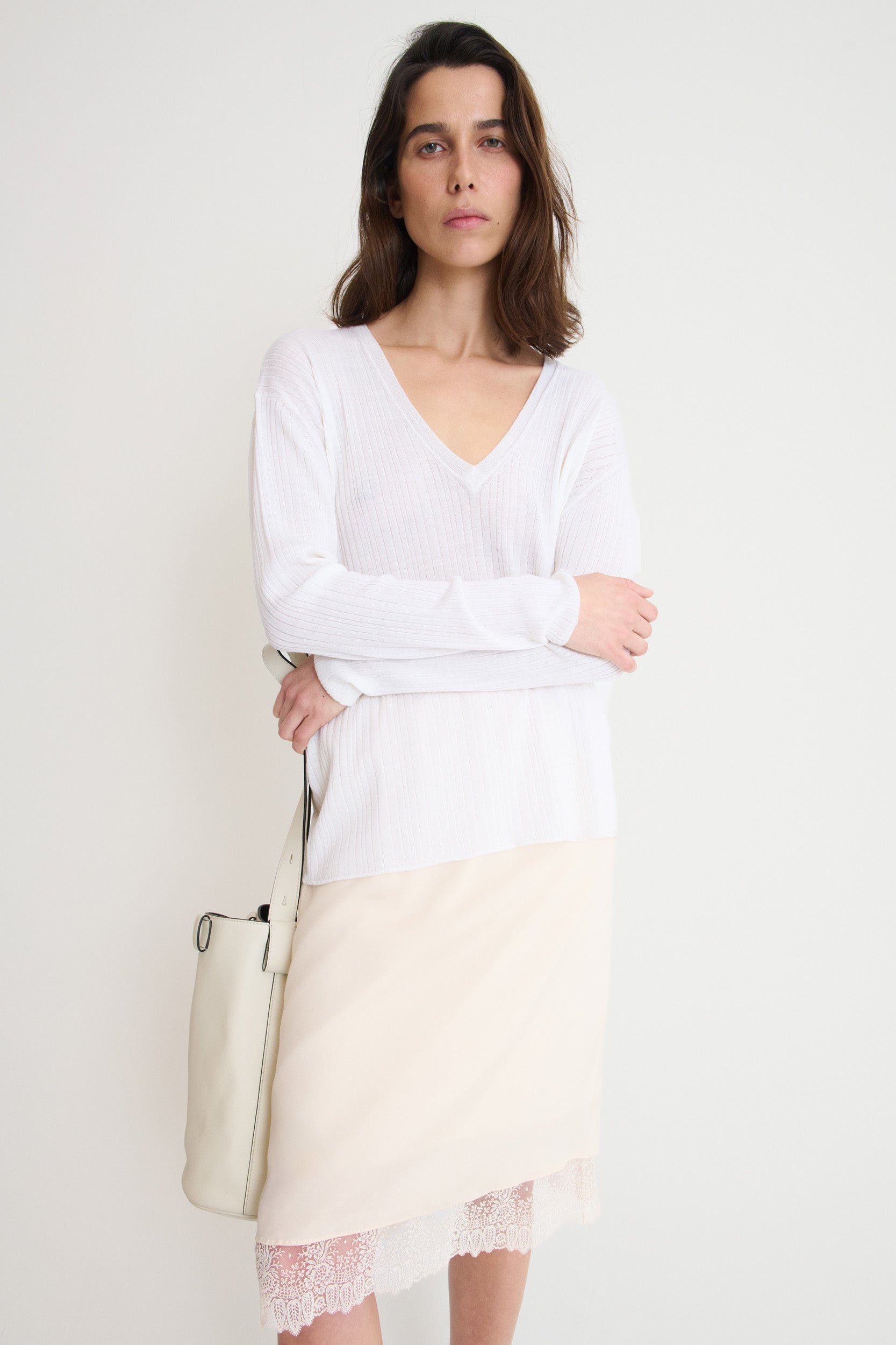 Ecru Mirage Sweater