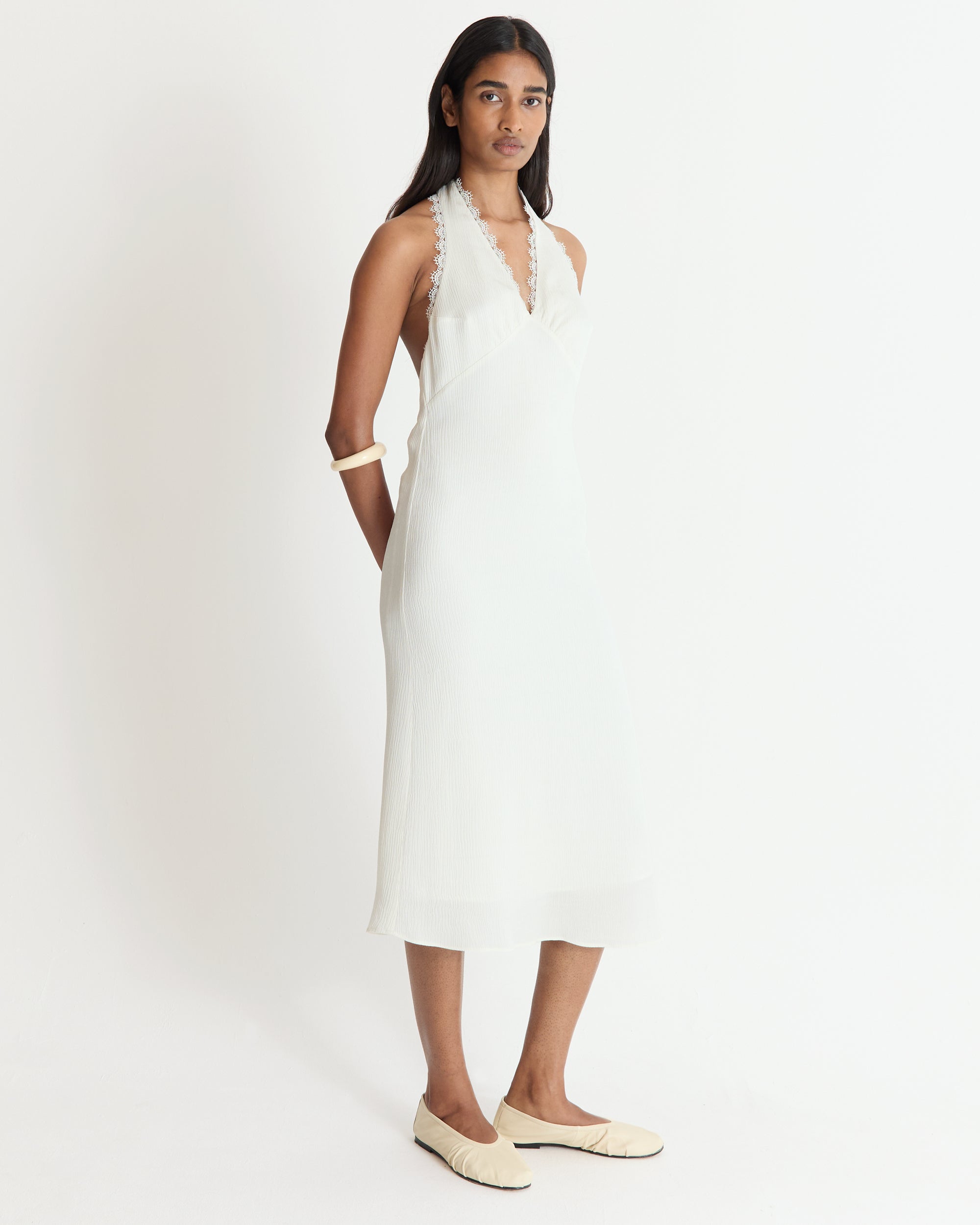 White Nebuleuse Dress