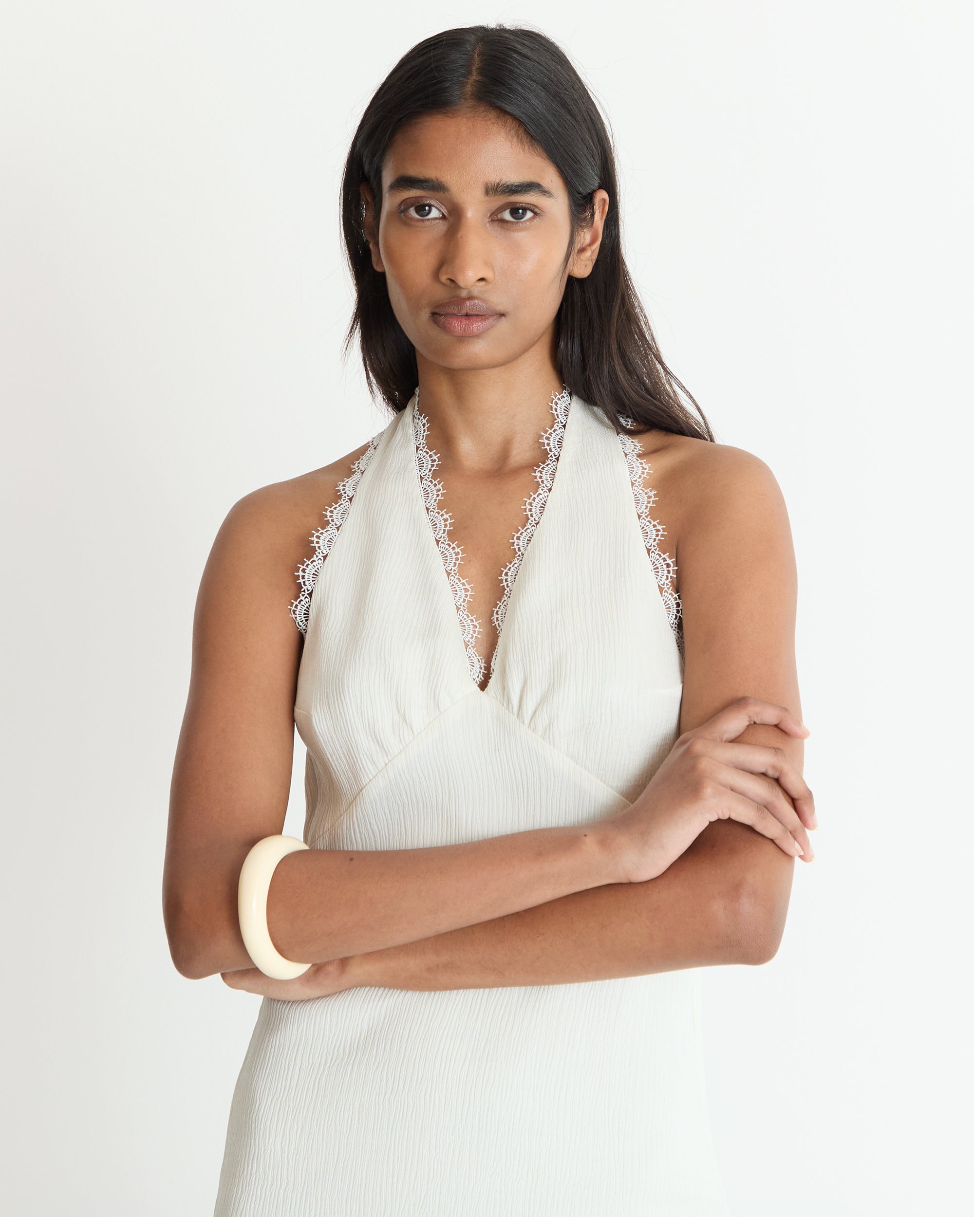 White Nebuleuse Dress