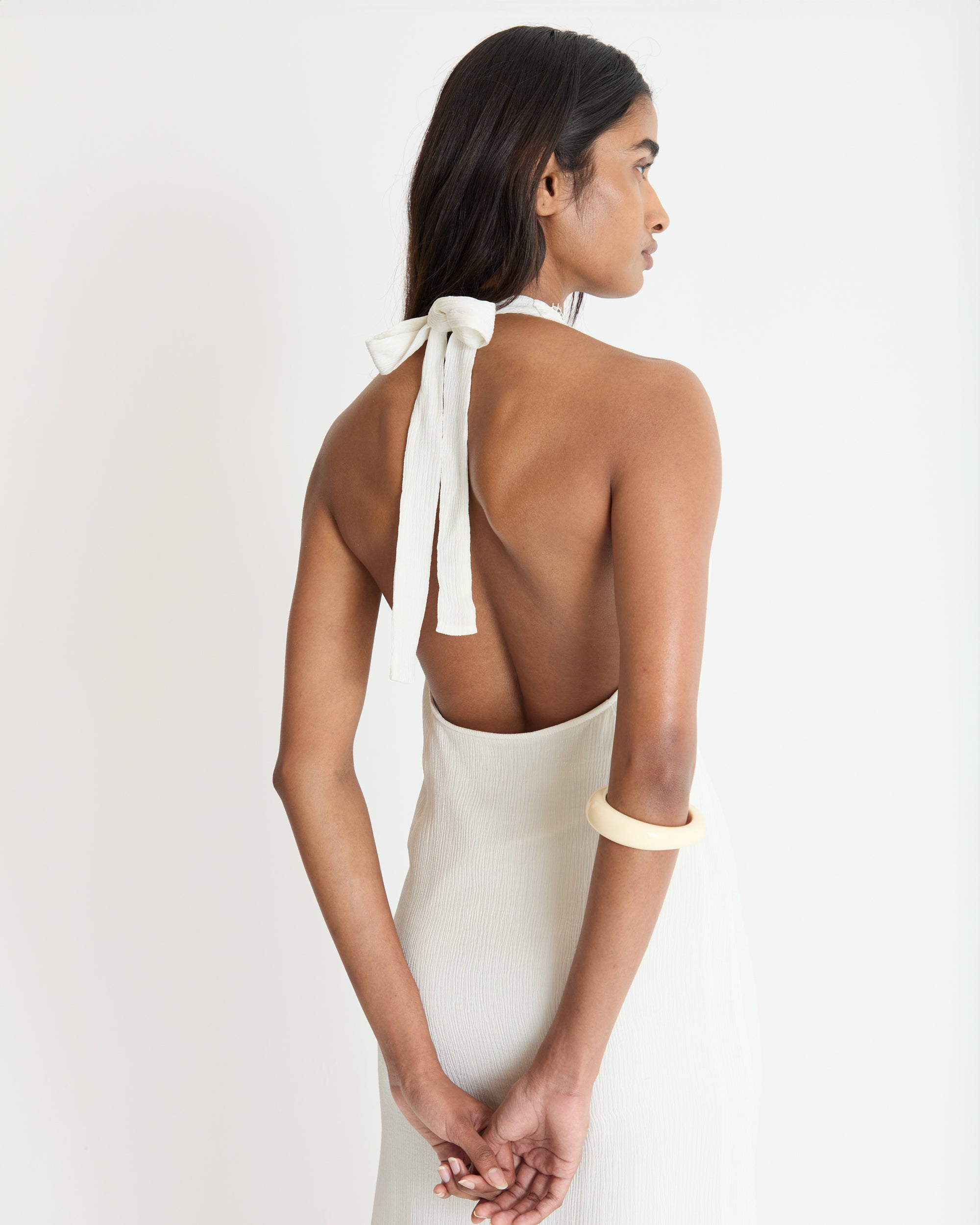 White Nebuleuse Dress