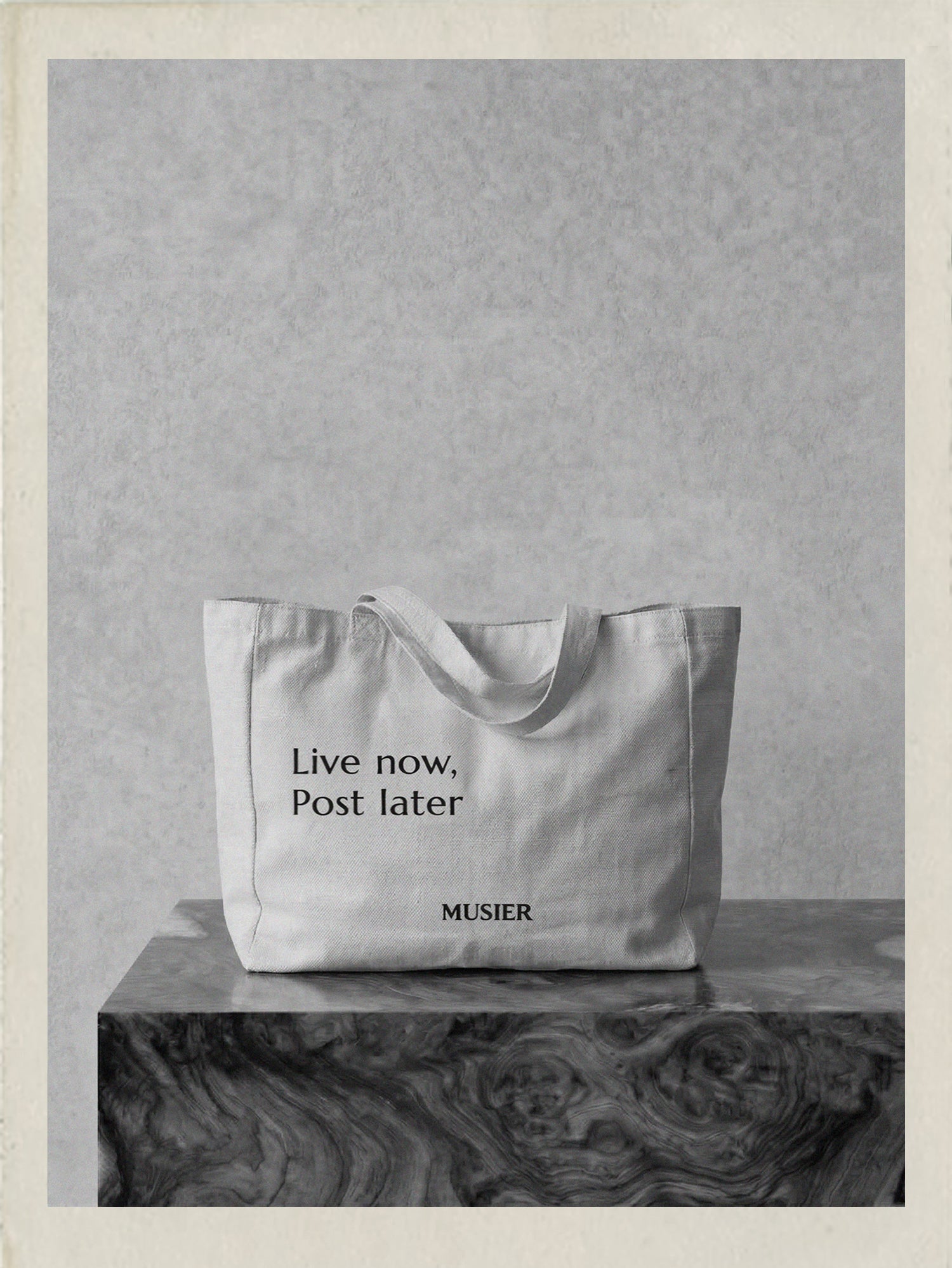 Tote bag Musier