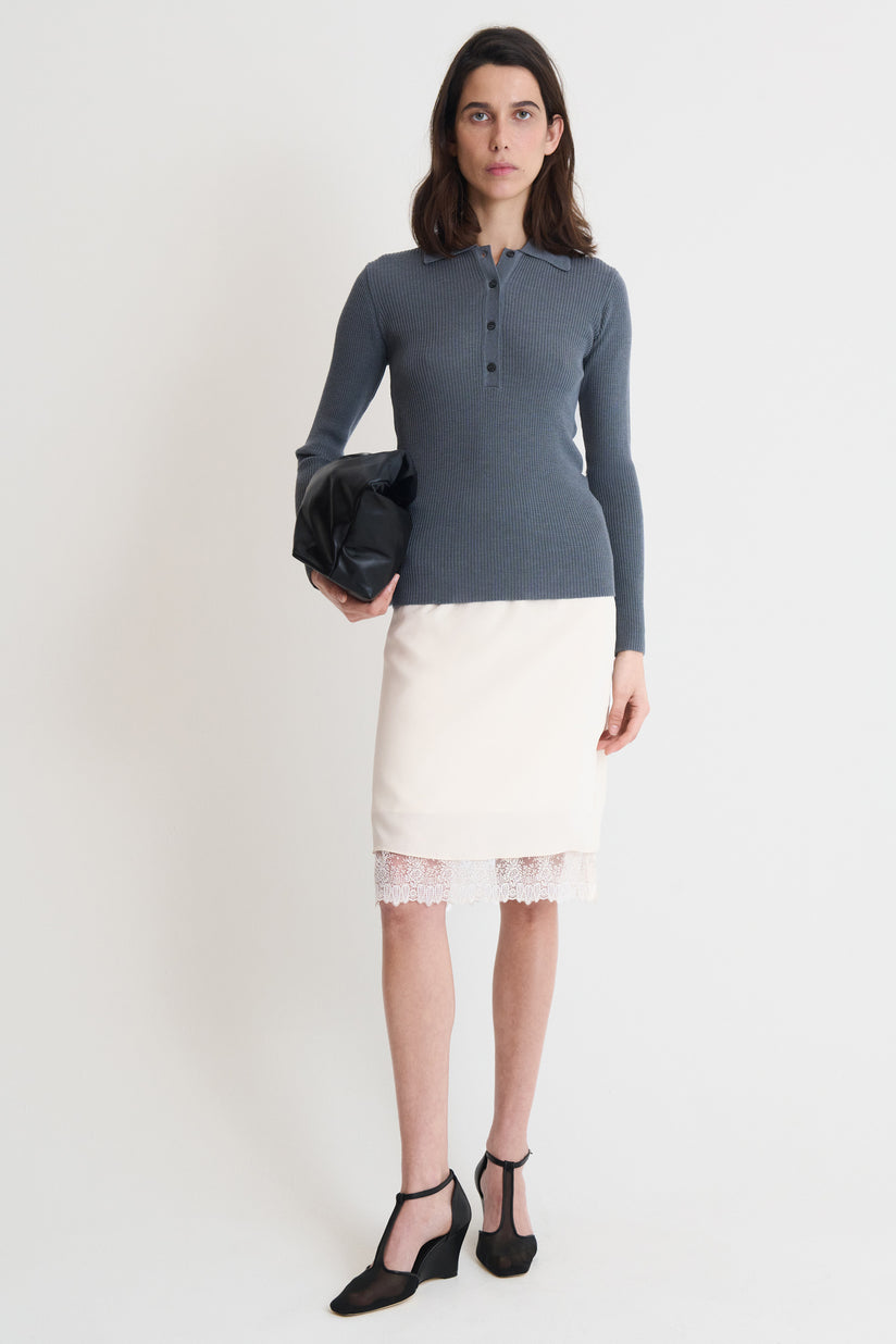 Zakynthos Ecru Skirt