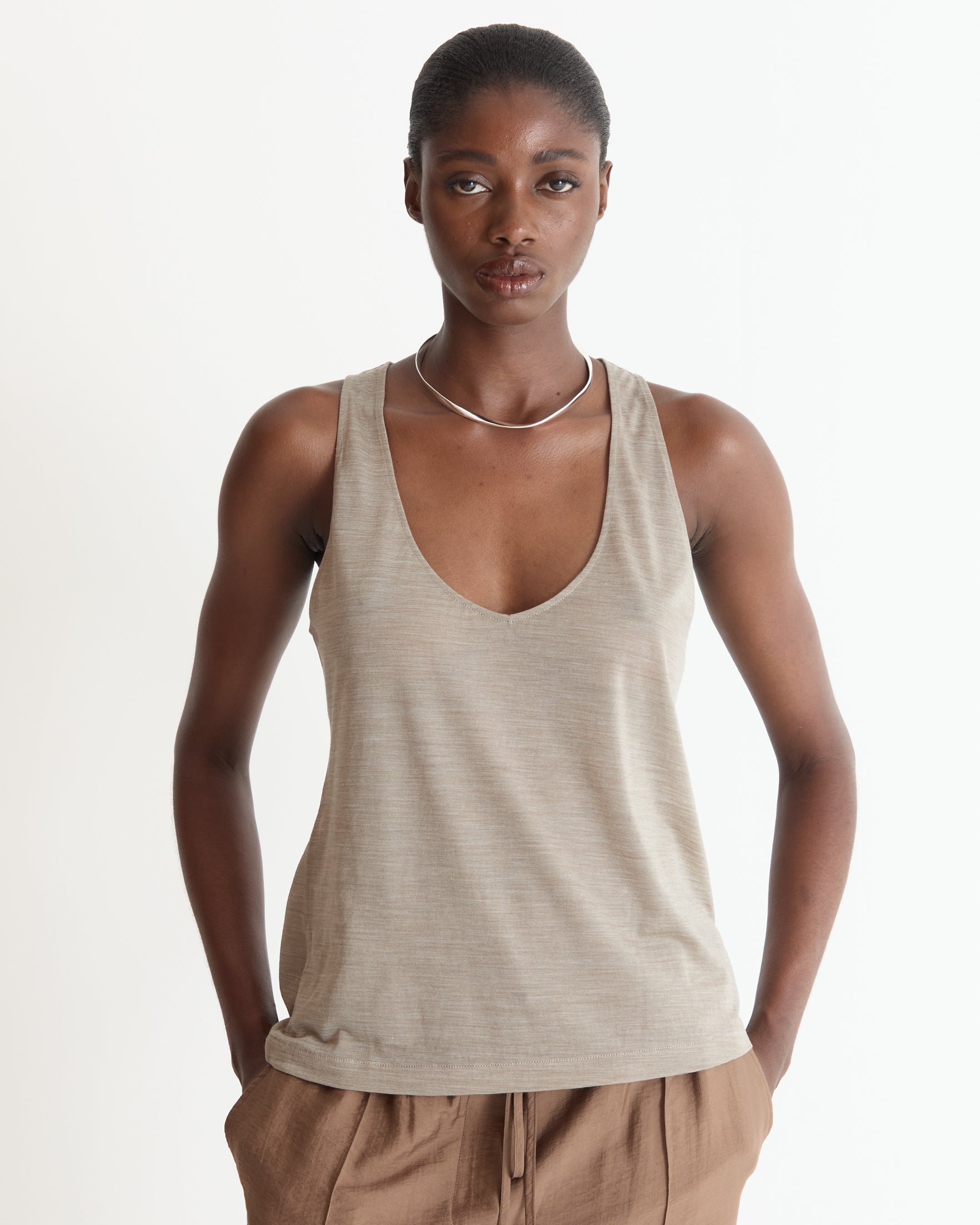 Débardeur Debora Taupe
