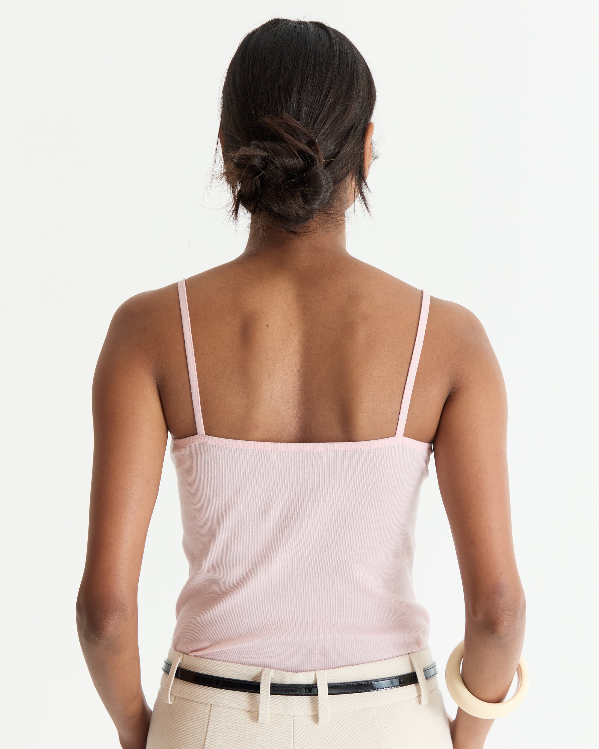 Baby Pink Spaghetti Tank Top