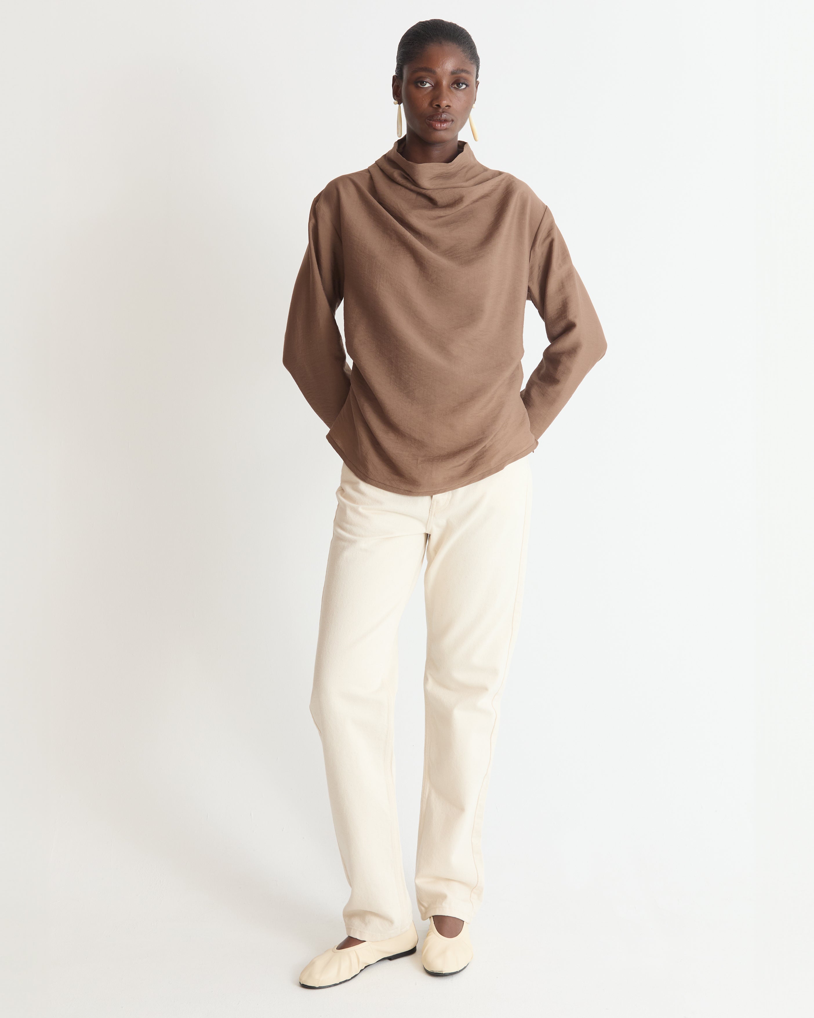 Blouse Wave Moka