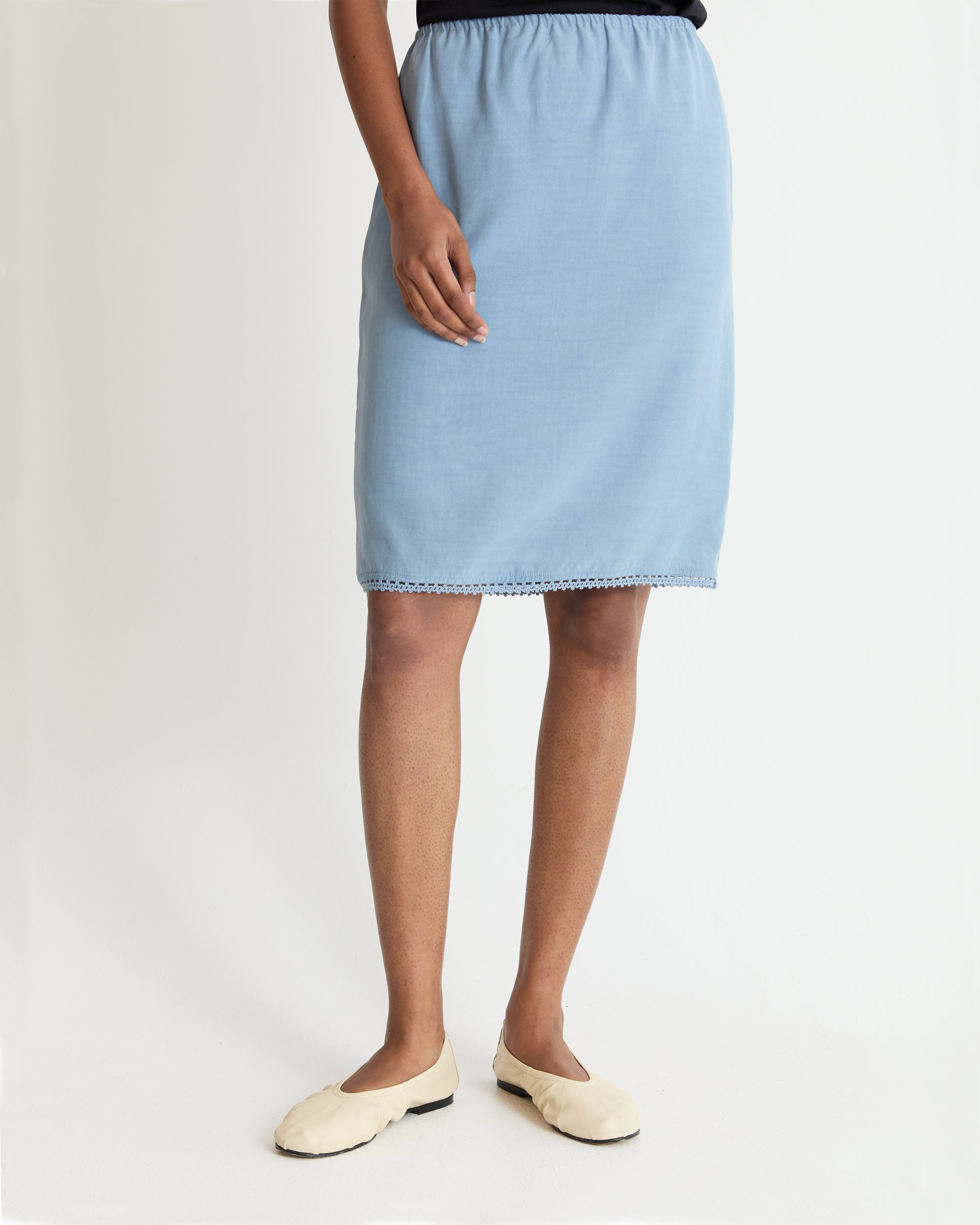 Pale Blue Zakynthos Skirt