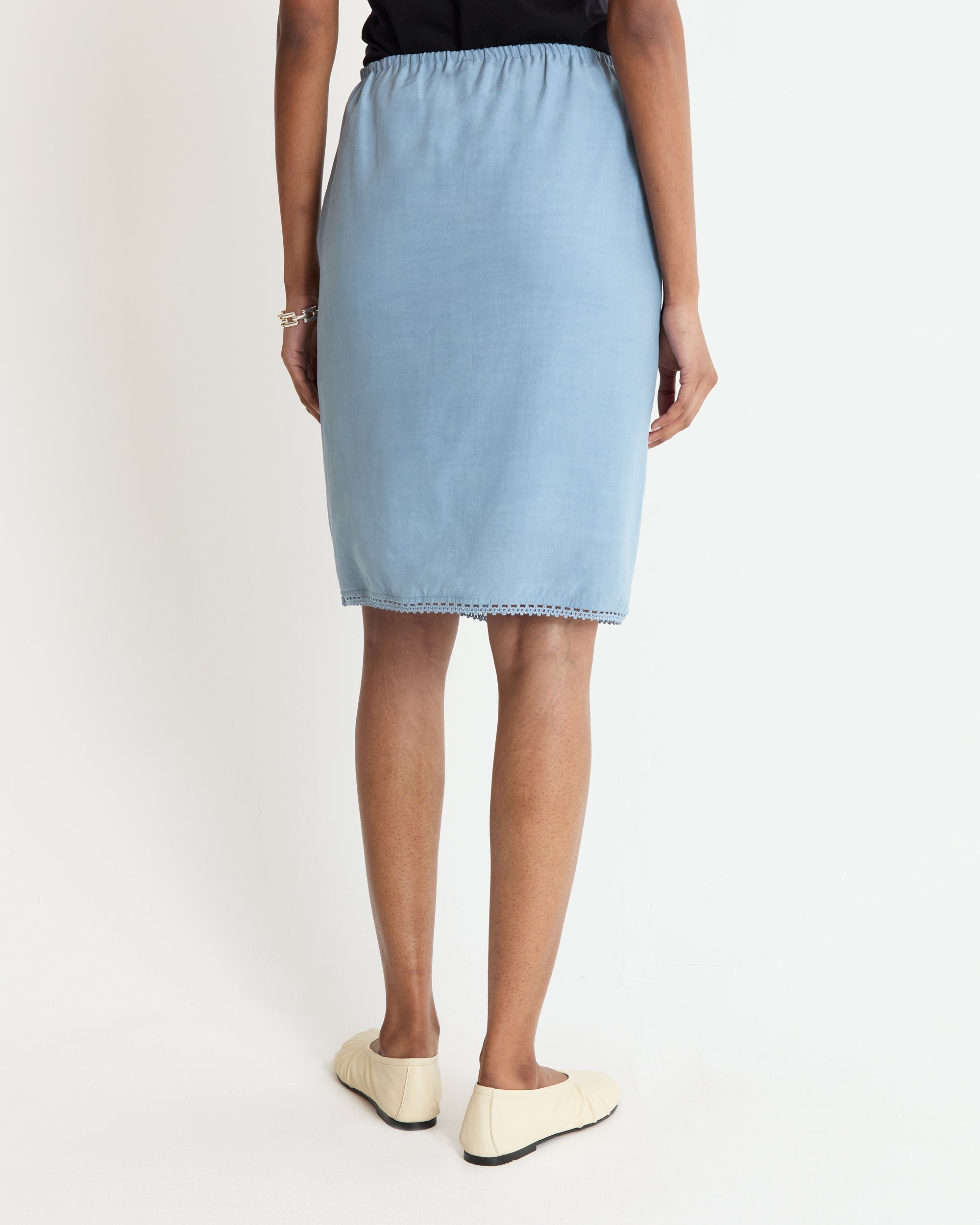 Pale Blue Zakynthos Skirt